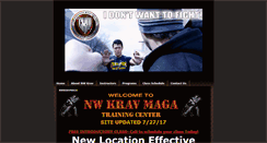 Desktop Screenshot of nwkravmaga.com